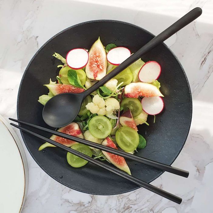 무광 흙칠 수저세트 1set