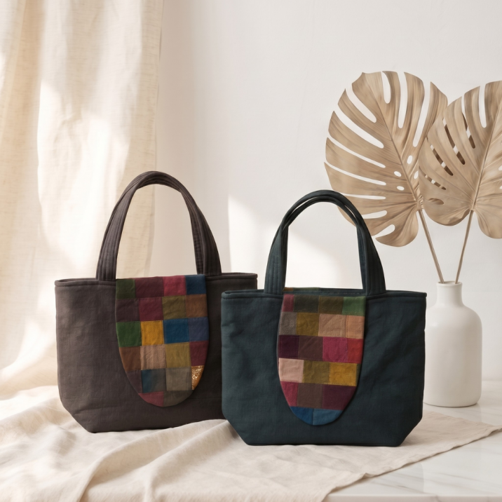 천연염색 마실가방