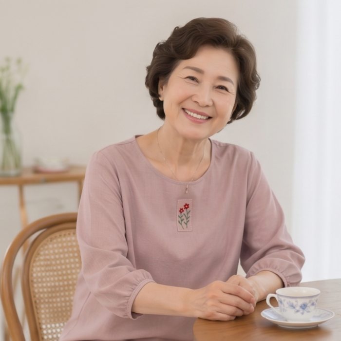 자수생활한복 (핑크)